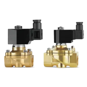 2W Series Zero Differential Solenoid Valve - Brass & SS304