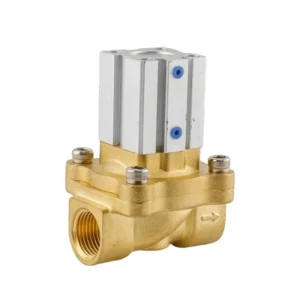 2Q Series Pneumatic Actuated Valve (Brass Body) – PTFE Seal