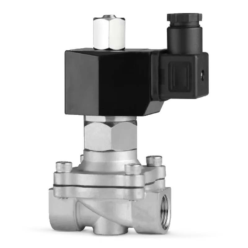 2W NO Series Zero Differential Solenoid Valve - Brass & SS304 - Image 2