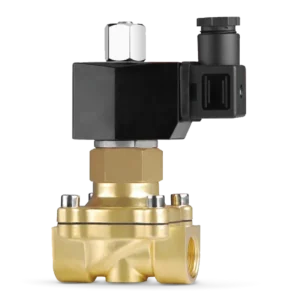 2W NO Series Zero Differential Solenoid Valve - Brass & SS304