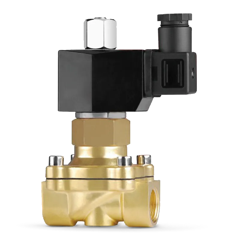 2W NO Series Zero Differential Solenoid Valve - Brass & SS304