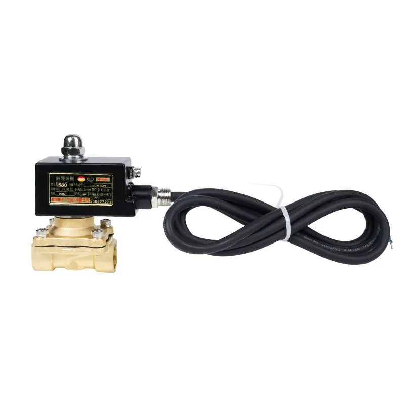 EX Series 2/2 Ways Brass Explosion-Proof Solenoid Valve - Image 2