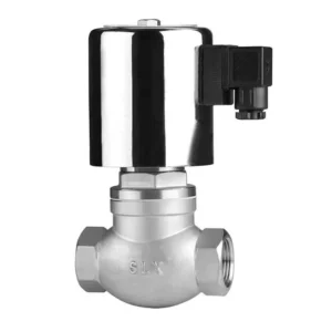 ZQDF Series Steam Solenoid Valve – High-Temperature Piston Type (Normally Closed), 180°C
