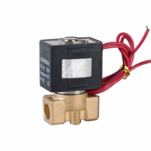VX2120 Series High-Pressure Solenoid Valve – Brass/SS304 Body