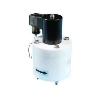 PTFE Anti-Corrosive Solenoid Valve Viton(FKM) Seal – 0.5W Low Power