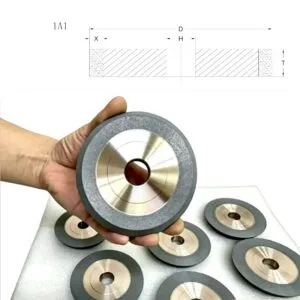 Vitrified-Resin Hybrid Bond Diamond Grinding Wheels - 1A1, 1V1