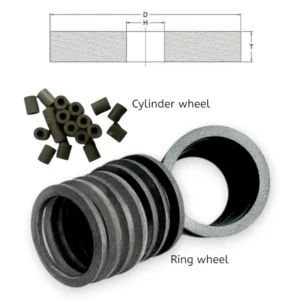 Vitrified CBN abrasive ring