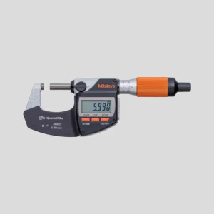 Mitutoyo Digimatic Micrometer QuantuMike IP65 2mm/rev Spindle Feed Series 293