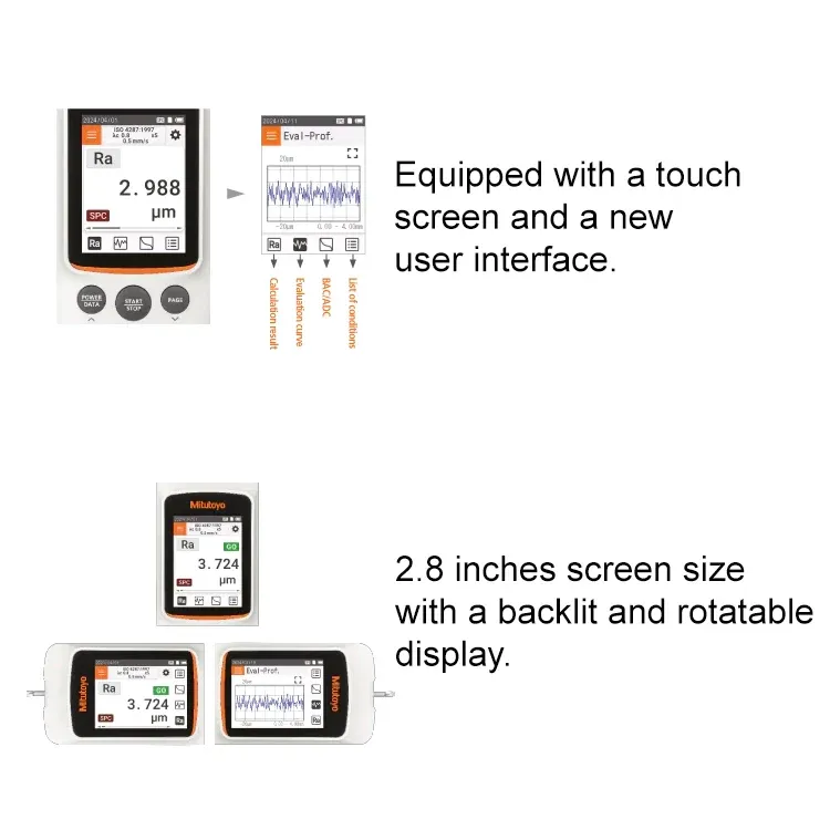 Mitutoyo Surftest SJ-220 Portable Surface Roughness Tester (Series 178) - Image 6